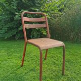 A Tolix bistro chair