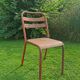A Tolix bistro chair
