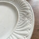 2 Creil and Montereau white plates