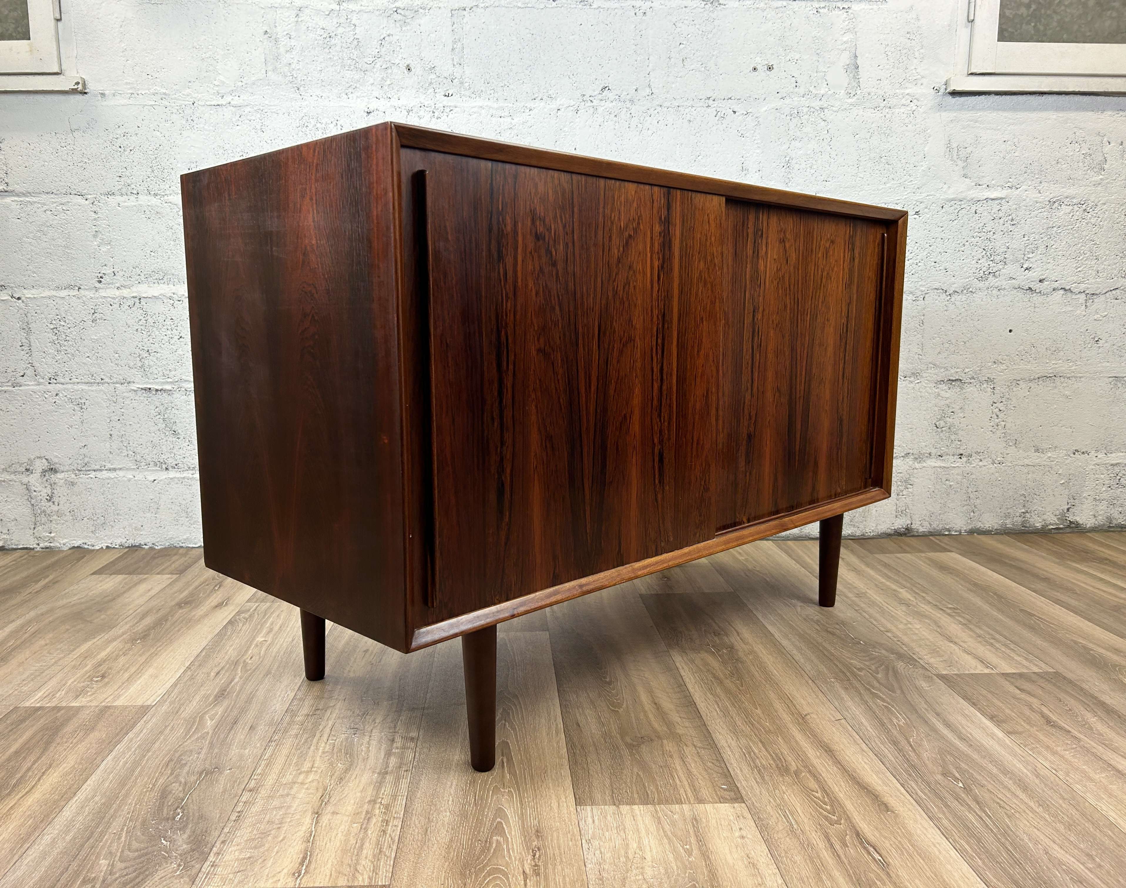 Vintage Scandinavian rosewood sideboard, 60s