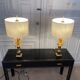 Pair of lamps ears / pineapple by Boulanger, 1970s