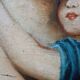 Peinture Antique Portrait De Famille XIX Siècle " Lebrun "
