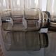 Set of 6 smoked glass water glasses - 1970s