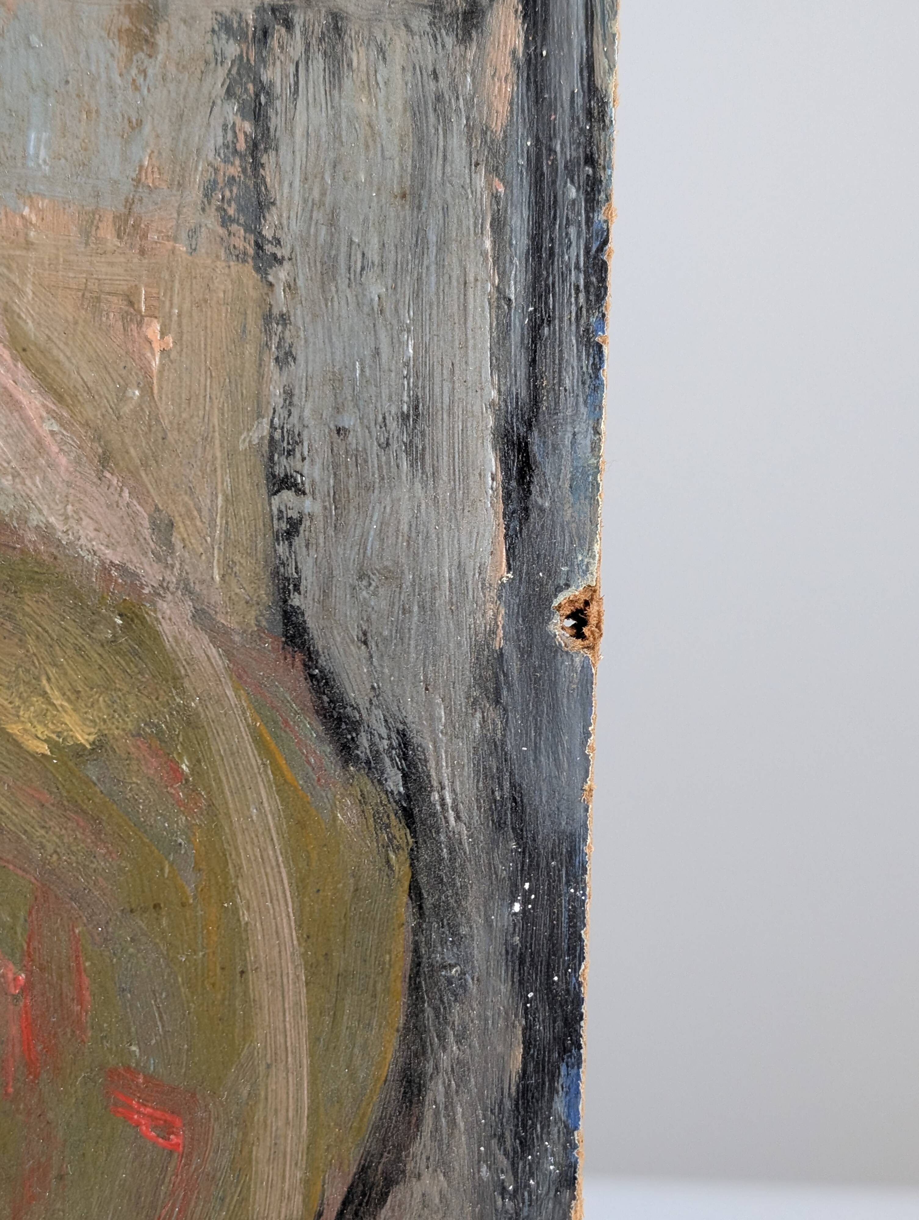 Oil on Board by Einar Granum, Norway, 1950s