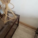 Rest plant rattan wicker 1960 1970