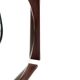 Mid-century teak table / wall mirror / vanity, Italy 1960s