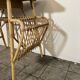 Bureau en rotin vintage