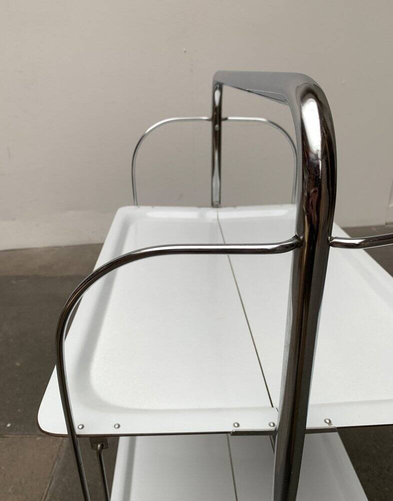 Vintage Folding Service Trolley by Raquer, 1970s