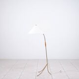 Hasenfuß brass floor lamp by Rupert Nikoll