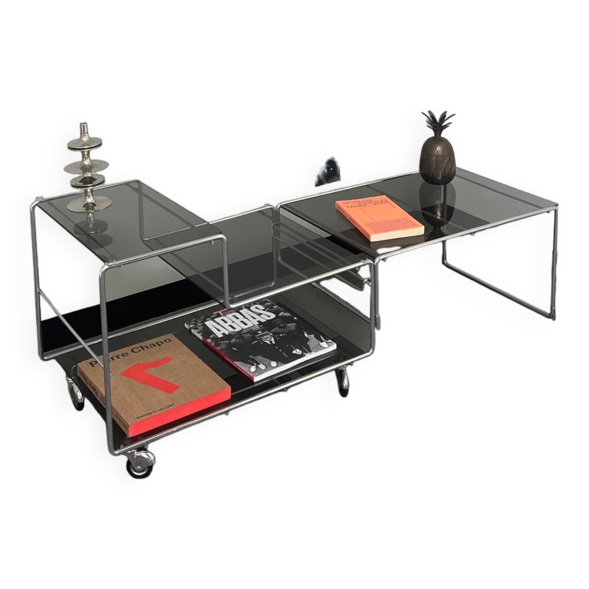 Coffee table trolley by Max Sauze, 60s