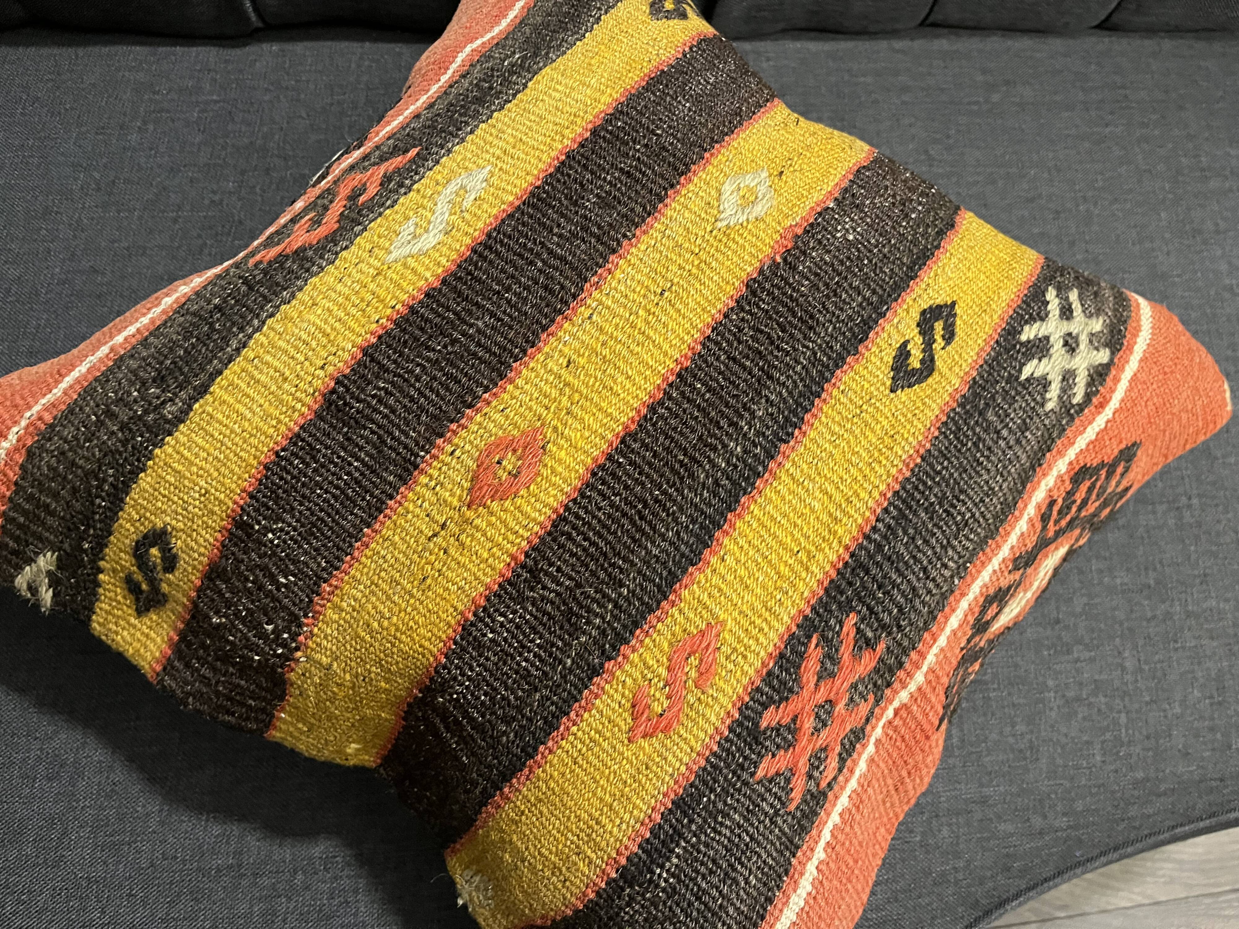 Turkish Kilim Cushion Cover