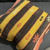 Housse de coussin Kilim turc