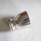 Cockerel + silver metal spoon