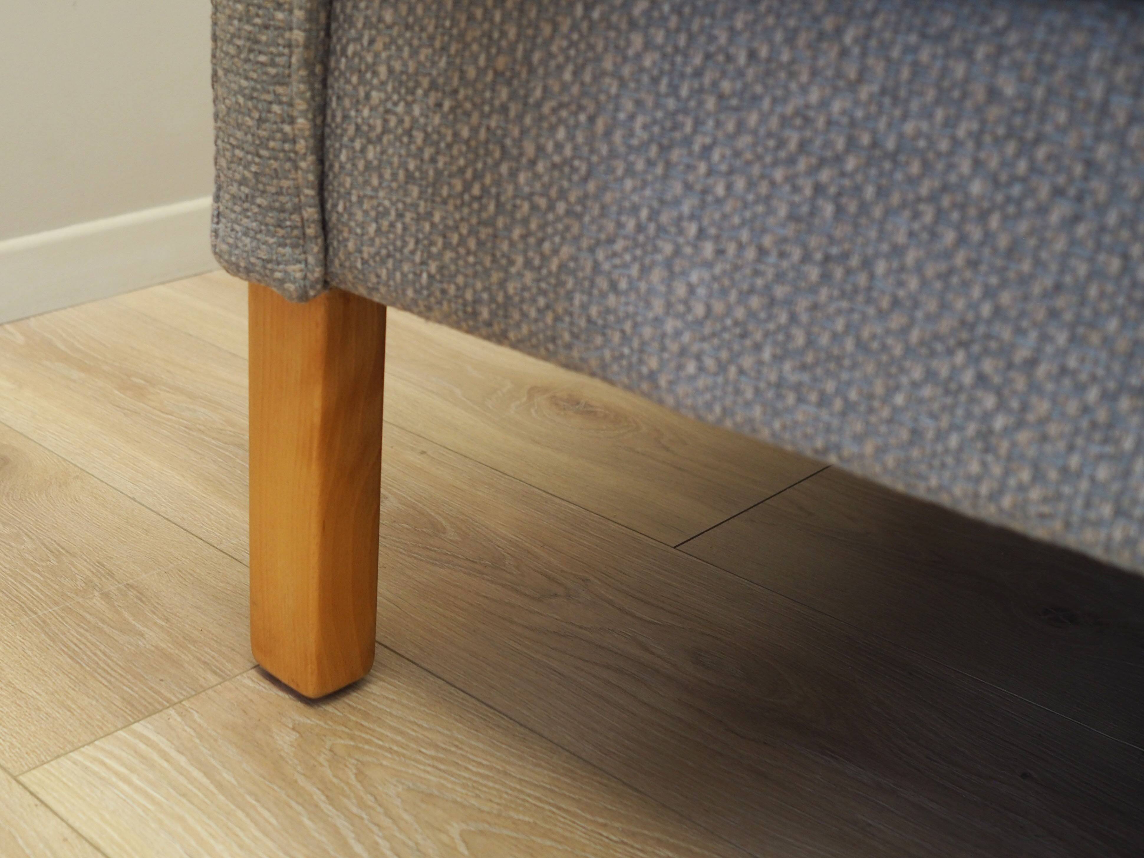 Canapé en hêtre, design danois, années 1970, production : Danemark