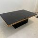 Sliding coffee table - hidden bar - Belgo Chrom