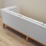 Oak sofa, Danish design, 1970s, manufactured by Erik Jørgensen Møbelfabrik