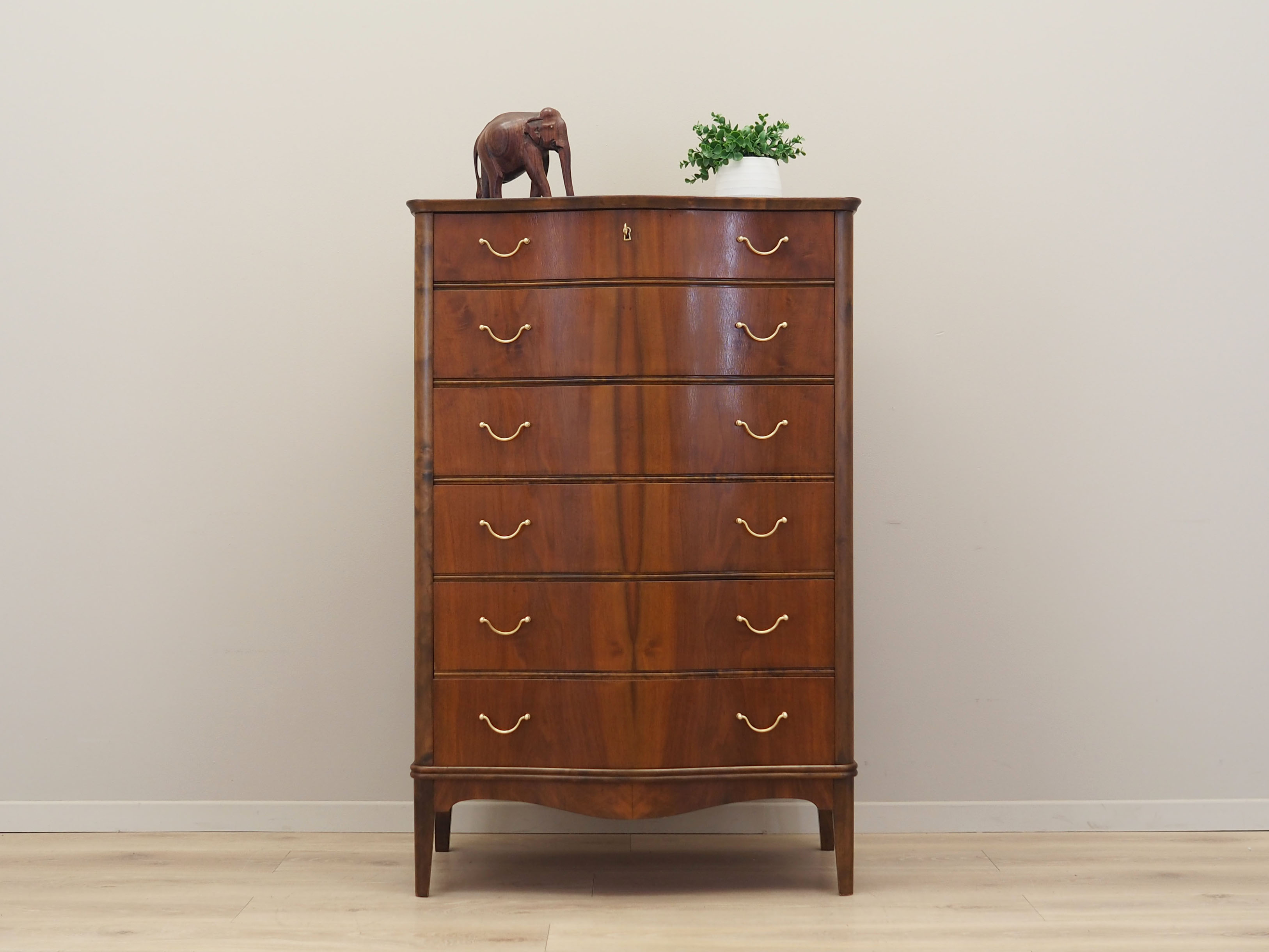 Walnut chest of drawers, Danish design, 1960s, production: Denmark