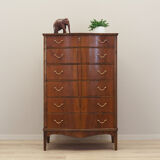 Walnut chest of drawers, Danish design, 1960s, production: Denmark