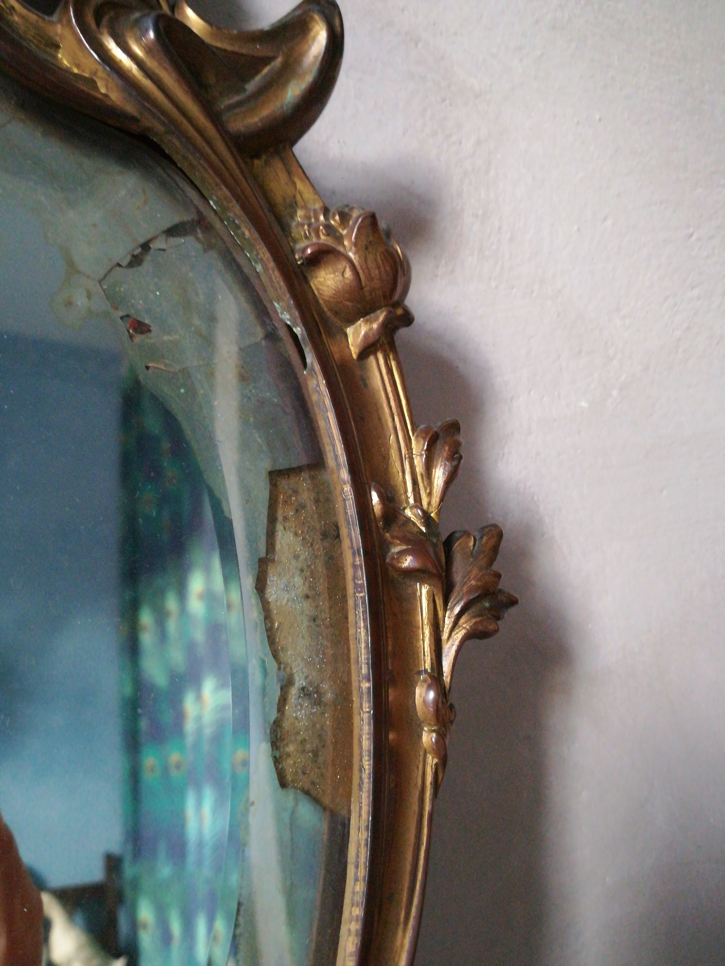 Mirror art nouveau