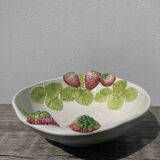 Ceramic fruit slip salad bowl