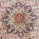 Fine Hand-knotted Tabriz Persian rug with fringes, Middle East, 2000s