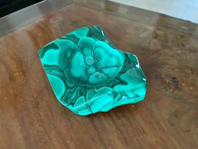 Malachite ashtray 50s