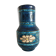 Triki blue ceramic vase floral patterns