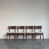 Vintage Danish dining chairs teak