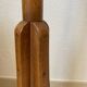 Wooden parrot coat rack