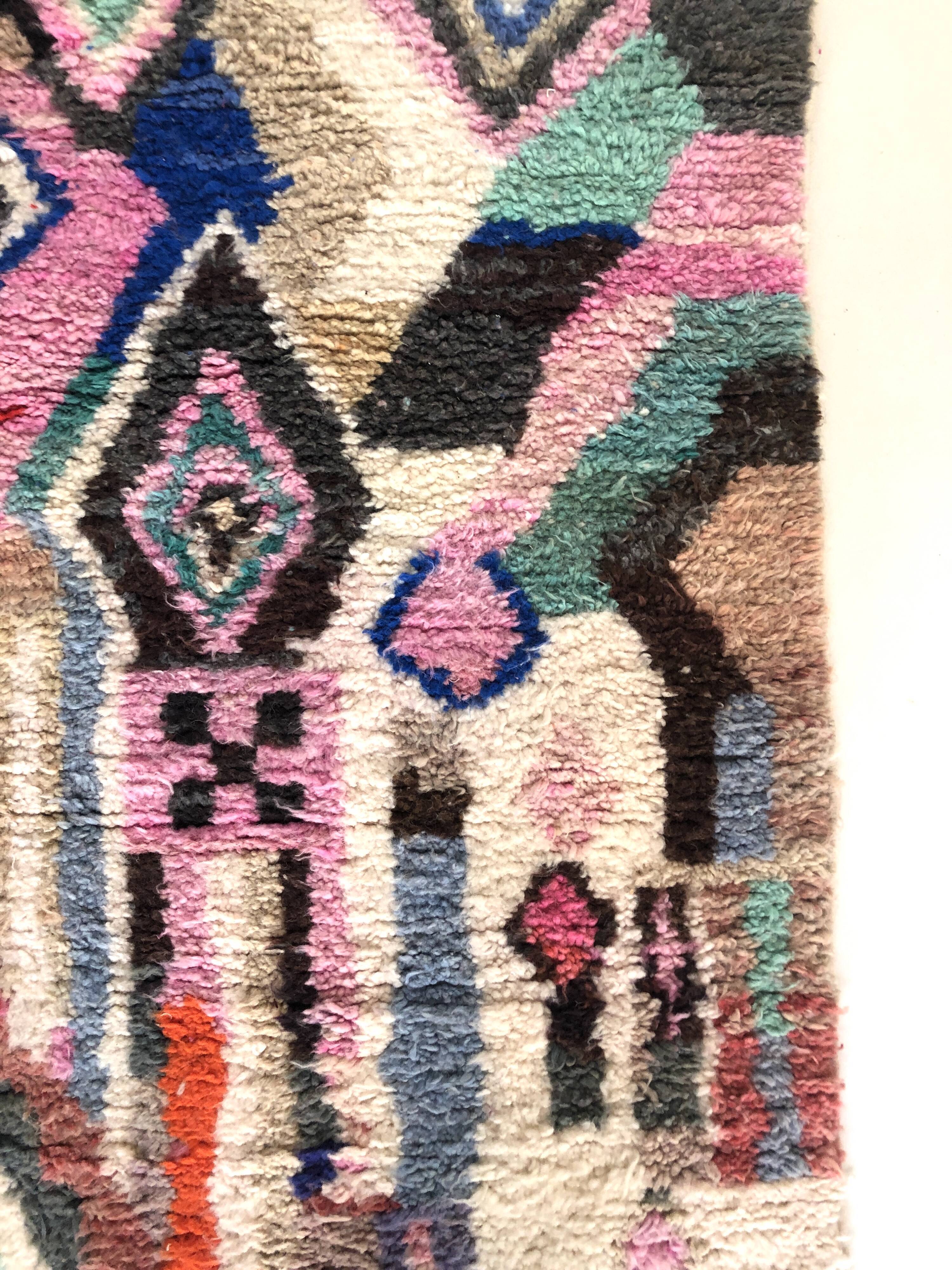 Moroccan Berber carpet Boujaad 2,41x1.53m
