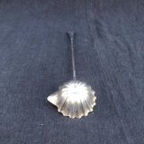 A fine silver-plated Art Nouveau sauce spoon/punch ladle, made by S.F.A.M.,