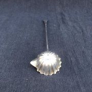 A fine silver-plated Art Nouveau sauce spoon/punch ladle, made by S.F.A.M.,
