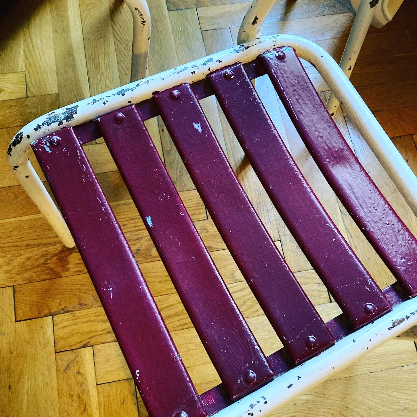 Pair of Tolix T2 chairs