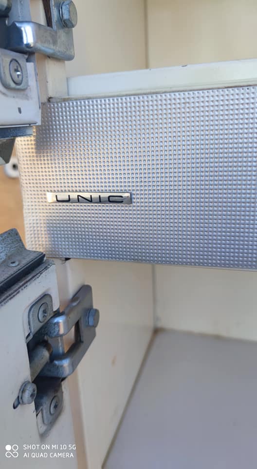 Kitchen steel buffet around 1950/60