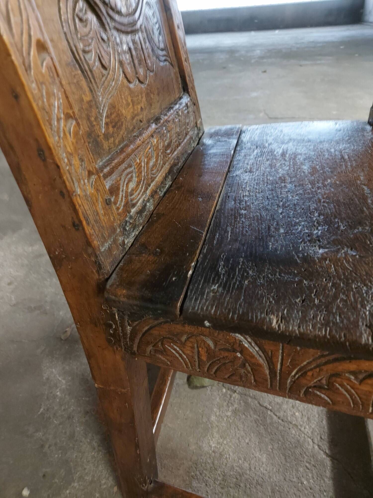 English armchair, epoque XVll