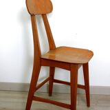Vintage Scandinavian bistro design chair from the 1960s