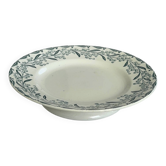 Small Compote Dish in Ironstone Moulin des Loups Model Mimosas