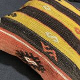 Housse de coussin Kilim turc