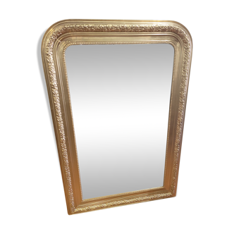 Louis Philippe mirror gilded old 119/81cms
