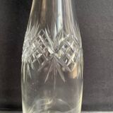 Carafe in cut crystal & silver frame