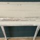 Side table in gray patinated oak