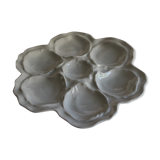 Limoges White Porcelain Oyster Plate