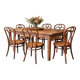 Set of 6 vintage Hoffmann chairs.
