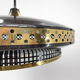 Space Age Metal Pendant by LUDIB Bratislava, Czechoslovakia, 1960's