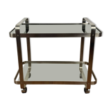 1960s-70s rolling trolley in the style of Martini & Rossi