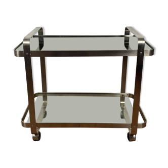 1960s-70s rolling trolley in the style of Martini & Rossi
