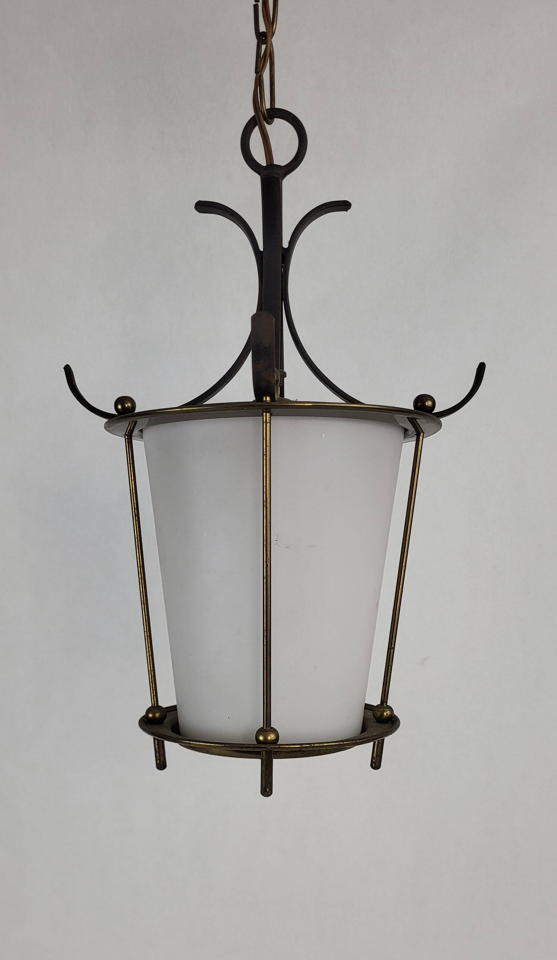 1960s pendant lamp / lantern