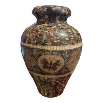 Grand vase signé Jean Germino Vallauris