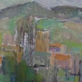 Swedish Oil on Canvas – “Spanish Landscape” by SÖREN OLSSON