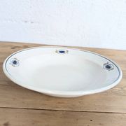 Shallow round plate Somain pottery – Java decoration
